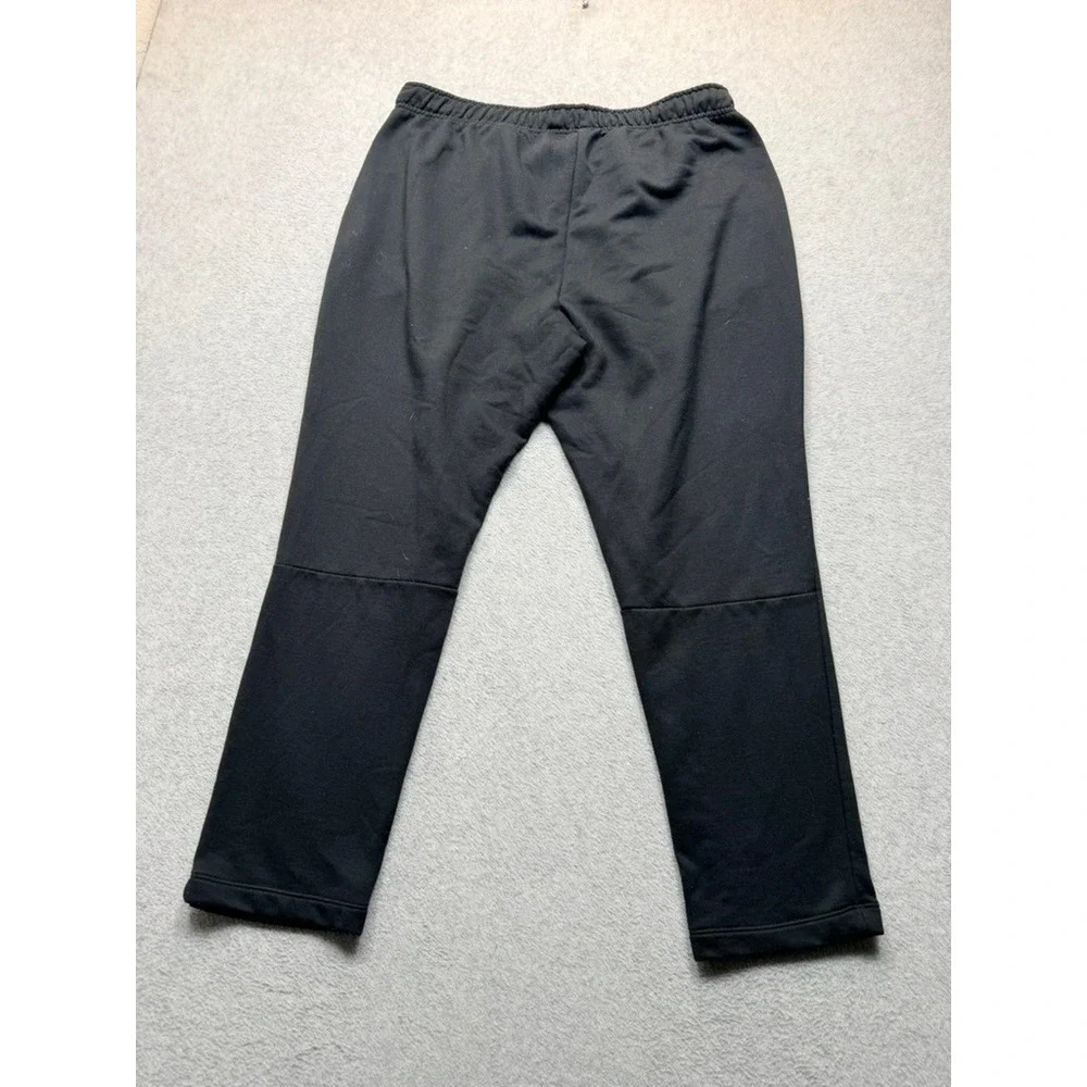 Nike Therma-FIT Mens Training Pants Black Fleece Lined Athletic Joggers Medium